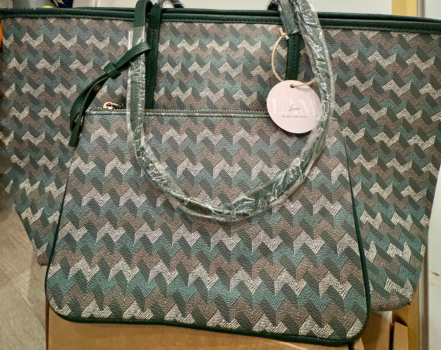 Green bag con cartera