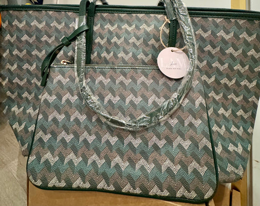 Green bag con cartera