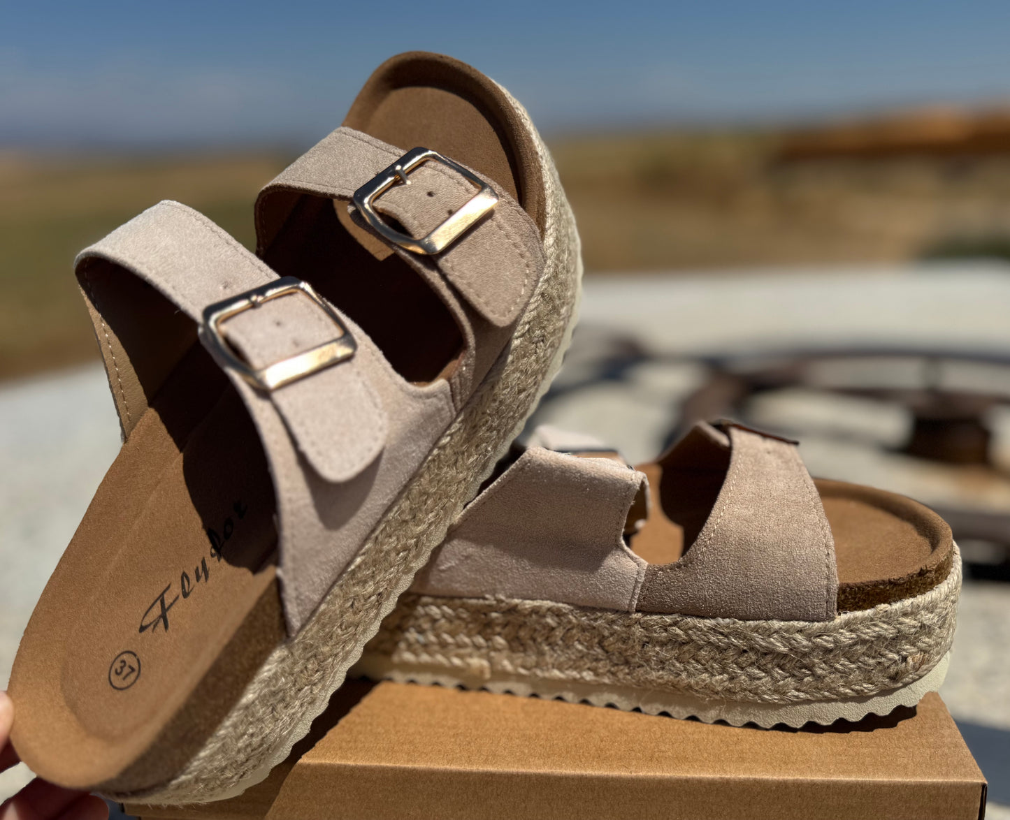 Sandalias "Bicolor"